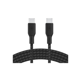 Дата кабель USB-C to USB-C 3.0m 100W black Belkin (CAB014BT3MBK) фото 1