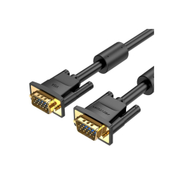 Кабель мультимедийный VGA 15M-15M 3.0m ferrite Vention (DAEBI) фото 1