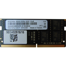 Модуль памяти для ноутбука SoDIMM DDR4 16GB 3200 MHz Samsung (SEC432S16/16) фото 1