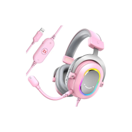 Наушники Fifine H6 RGB 7.1 Pink (H6P) фото 1