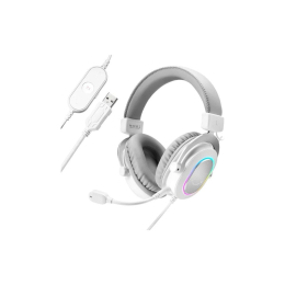 Наушники Fifine H6 RGB 7.1 White (H6W) фото 1