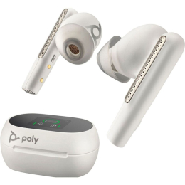 Наушники Poly TWS Voyager Free 60+ Earbuds + BT700C + TSCHC White (7Y8G6AA) фото 1