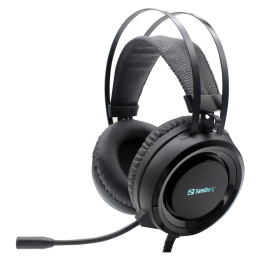 Наушники Sandberg Dominator Headset RGB Black (126-22) фото 1