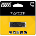 USB флеш накопитель Goodram 8Gb Twister Black USB 2.0 (PD8GH2GRTSKKR9)