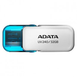 USB флеш накопитель ADATA 32GB UV240 White USB 2.0 (AUV240-32G-RWH) фото 1