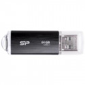 USB флеш накопитель Silicon Power 64GB Blaze B02 Black USB 3.1 (SP064GBUF3B02V1K)