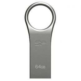 USB флеш накопитель Silicon Power 64GB Firma F80 Silver USB 2.0 (SP064GBUF2F80V1S) фото 1